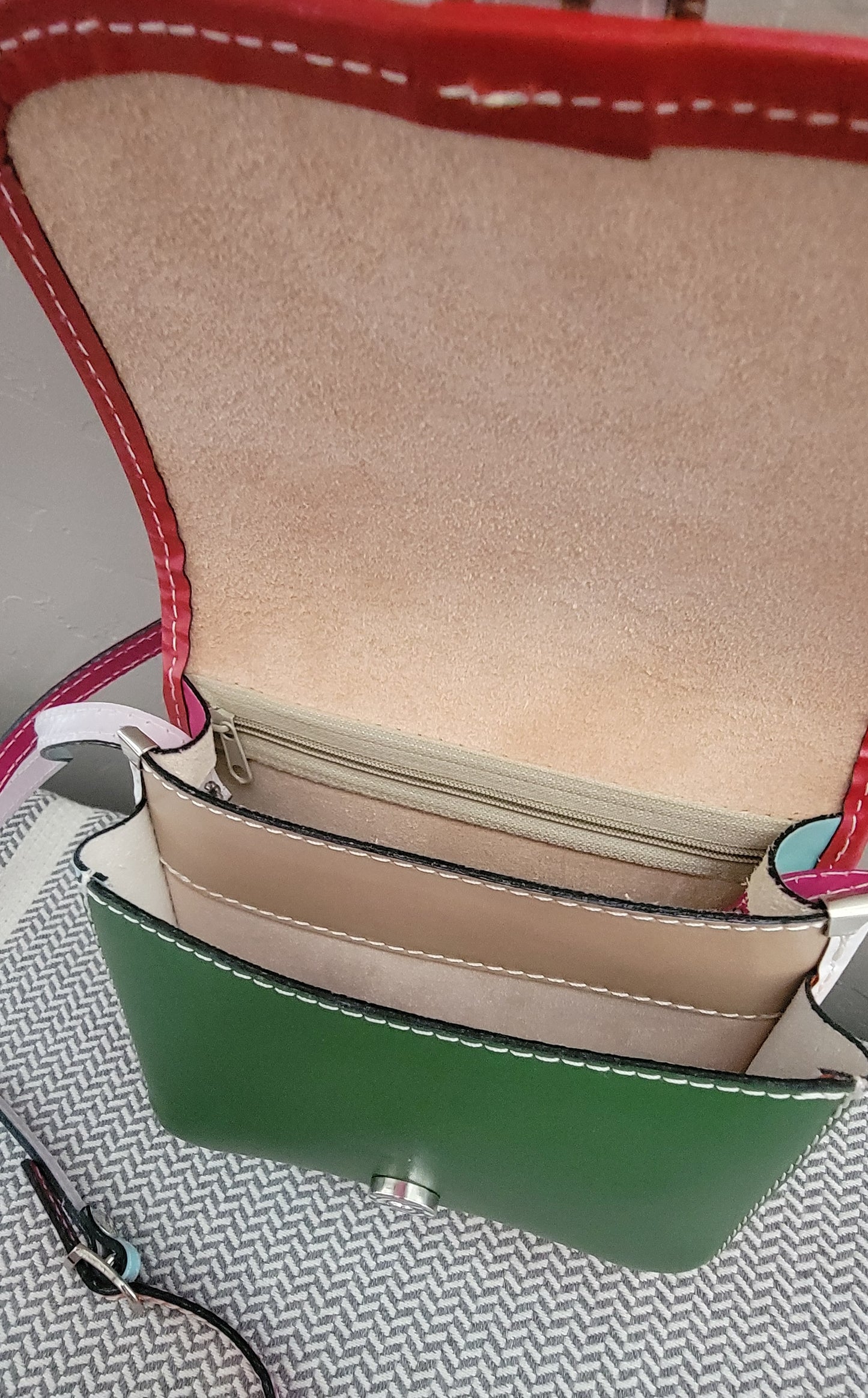 Colorful small crossbody bag