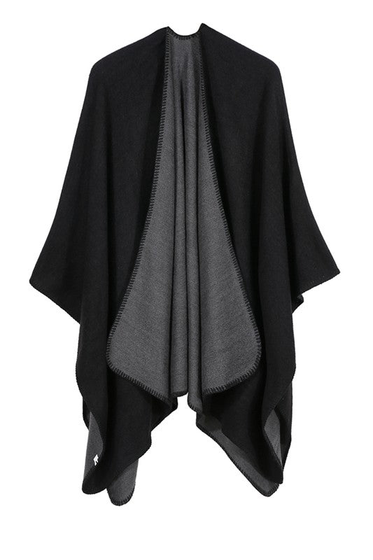 Womens casual shawl wrap