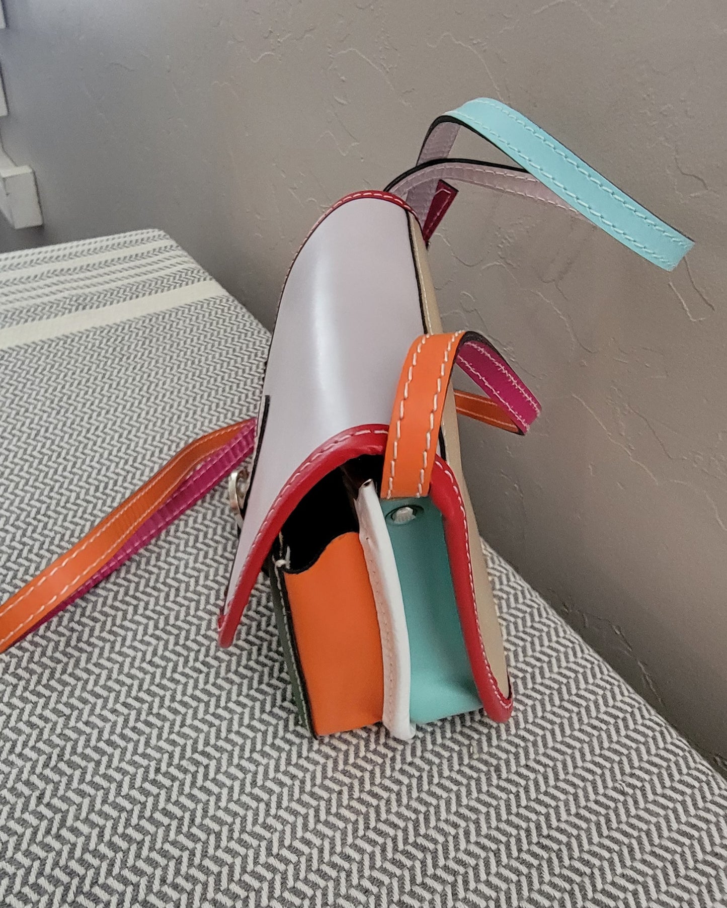 Colorful small crossbody bag