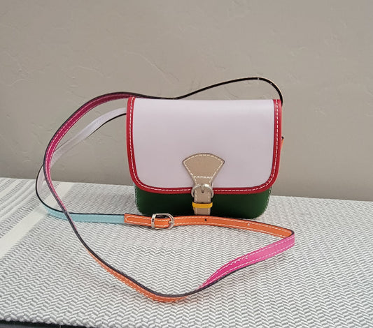 Colorful small crossbody bag