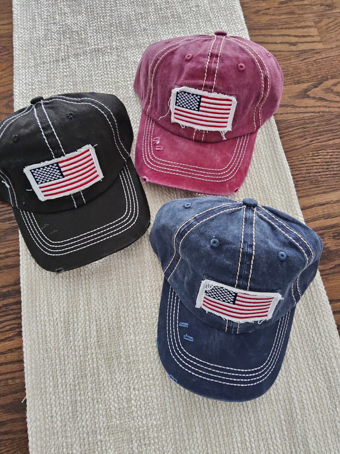 Vintage washed baseball cap
