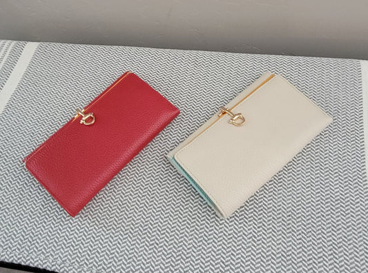 Colorful Vera Pella large wallet