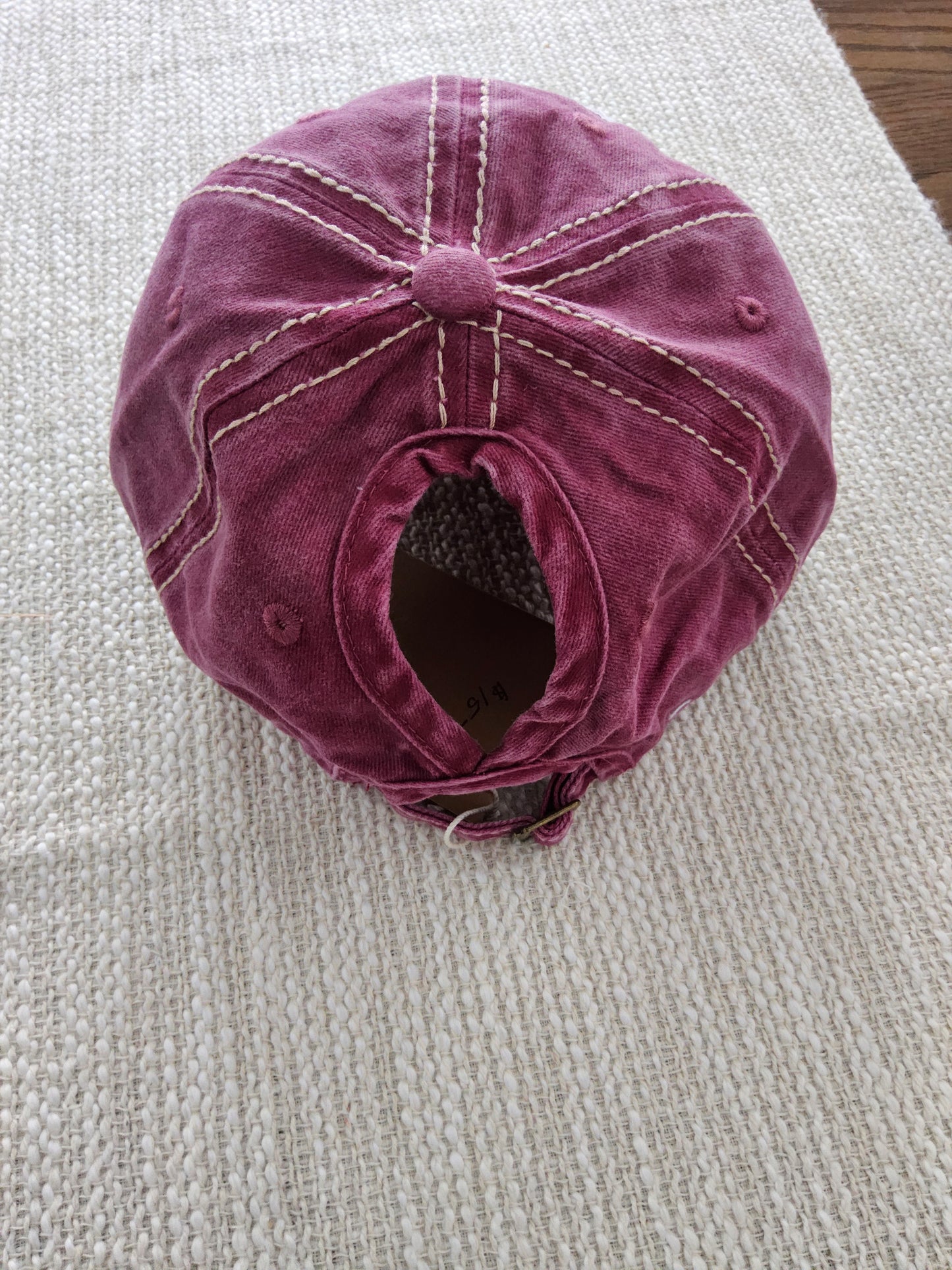 Vintage washed baseball cap