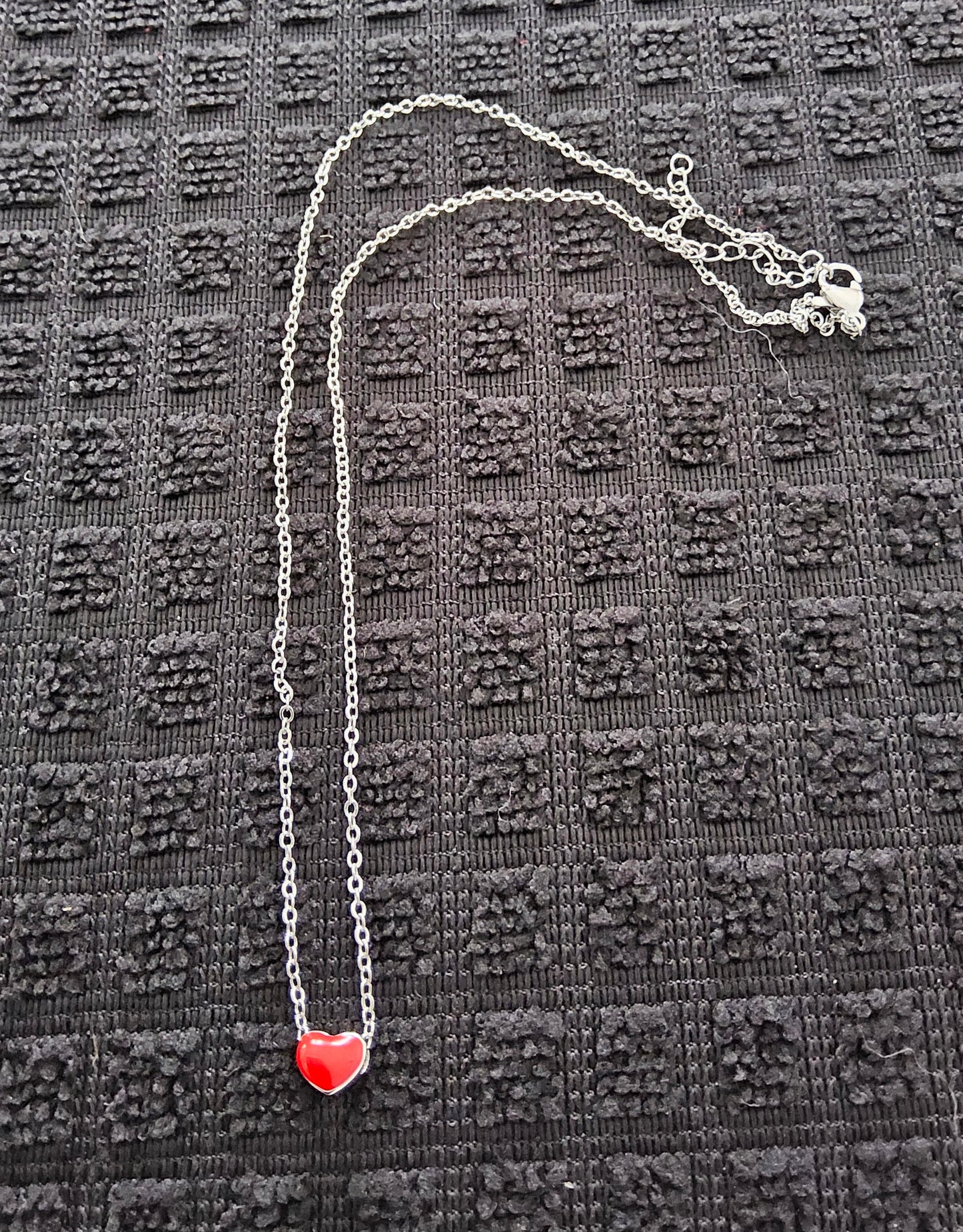 Red Heart Necklace